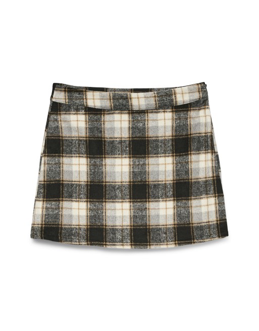 MINIFALDA AFELPADA CUADROS 10334200 VMNAYA NW SHORT SKIRT WVN GA