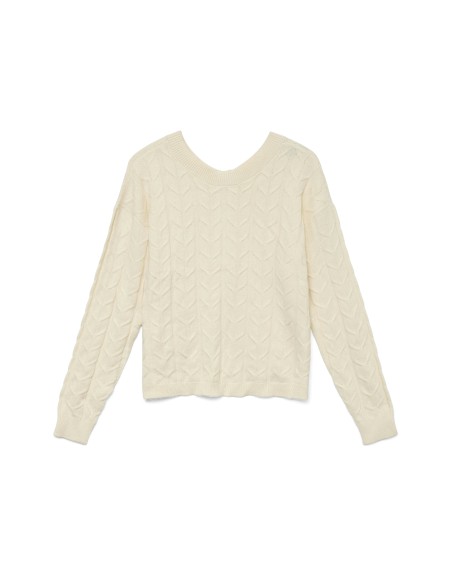 JERSEY REVERSIBLE CUELLO REDONDO BOTONES 10310711 VMTILDA LS O-NECK 2WAY PULLOVER BOO