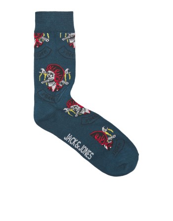 PACK 5 CALCETINES CALAVERAS 12237456 JACSUBOO SKULL SOCKS 5 PACK
