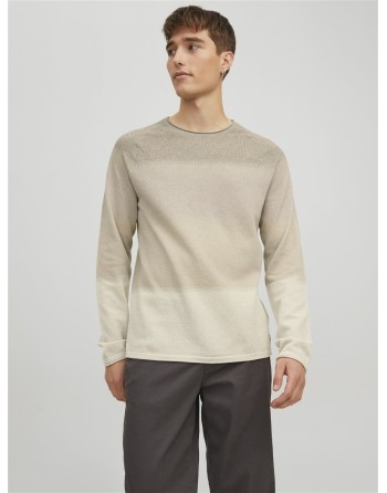 JERSEY PUNTO FINO BASICO 12157321 JJEHILL KNIT CREW NECK NOOS