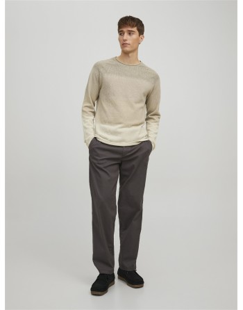 JERSEY PUNTO FINO BASICO 12157321 JJEHILL KNIT CREW NECK NOOS