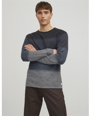 JERSEY PUNTO FINO BASICO 12157321 JJEHILL KNIT CREW NECK NOOS