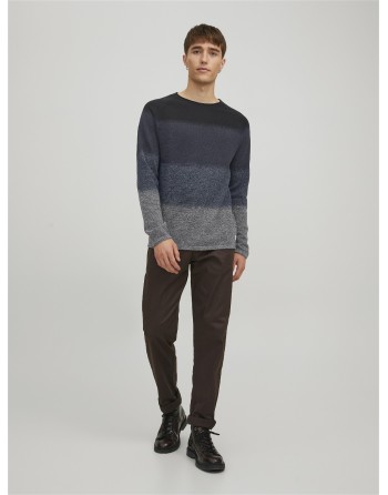 JERSEY PUNTO FINO BASICO 12157321 JJEHILL KNIT CREW NECK NOOS